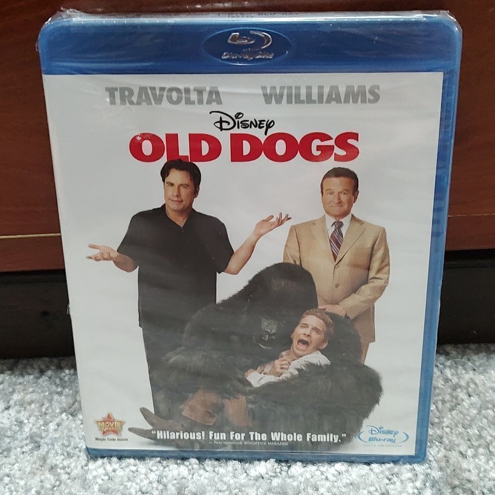 Old Dogs Blu-ray Disc Robin Williams , John Travolta NEW Sealed 2010